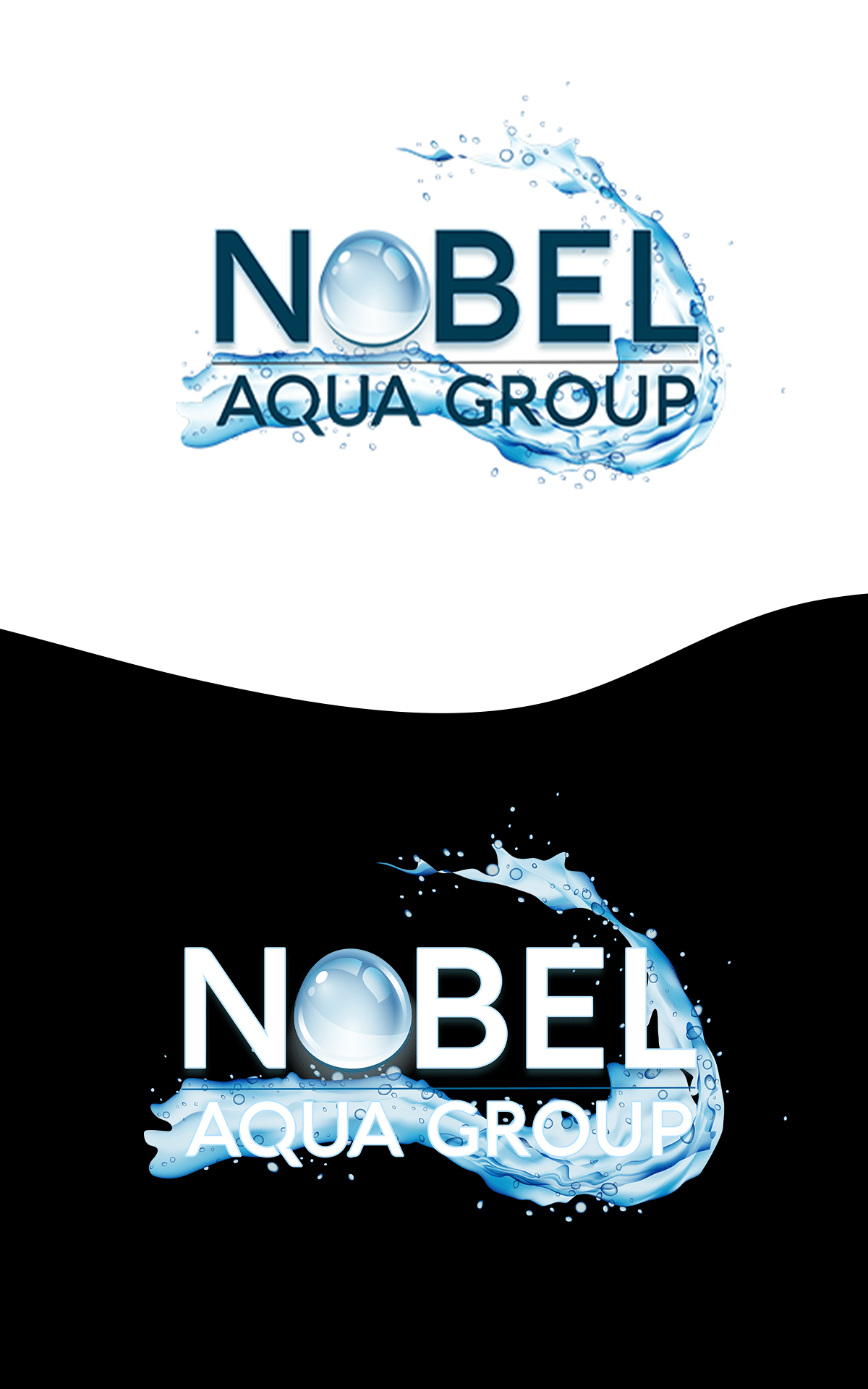 Nobel Aqua Group — Grafică / Logo