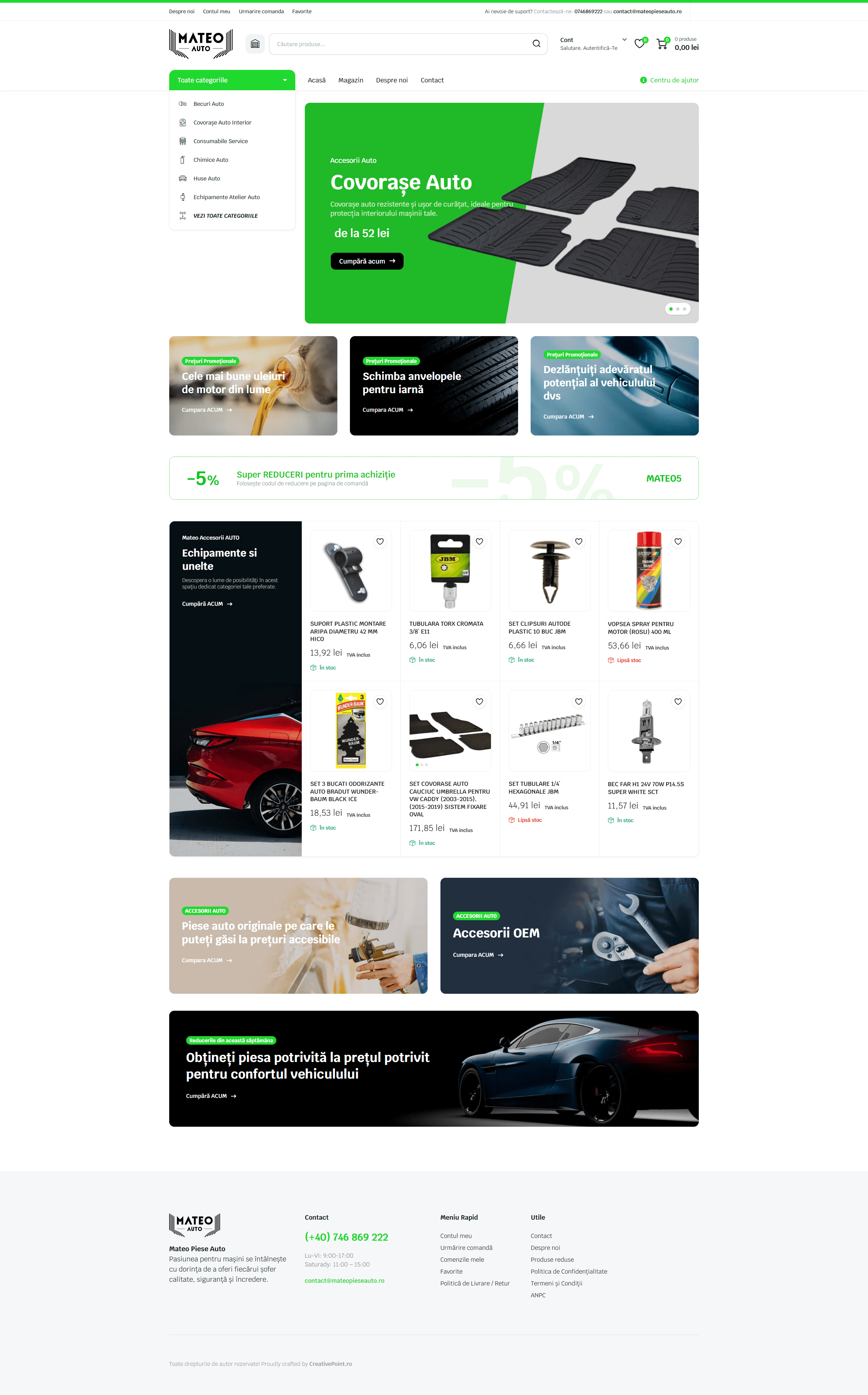 Mateo Piese Auto — Desktop