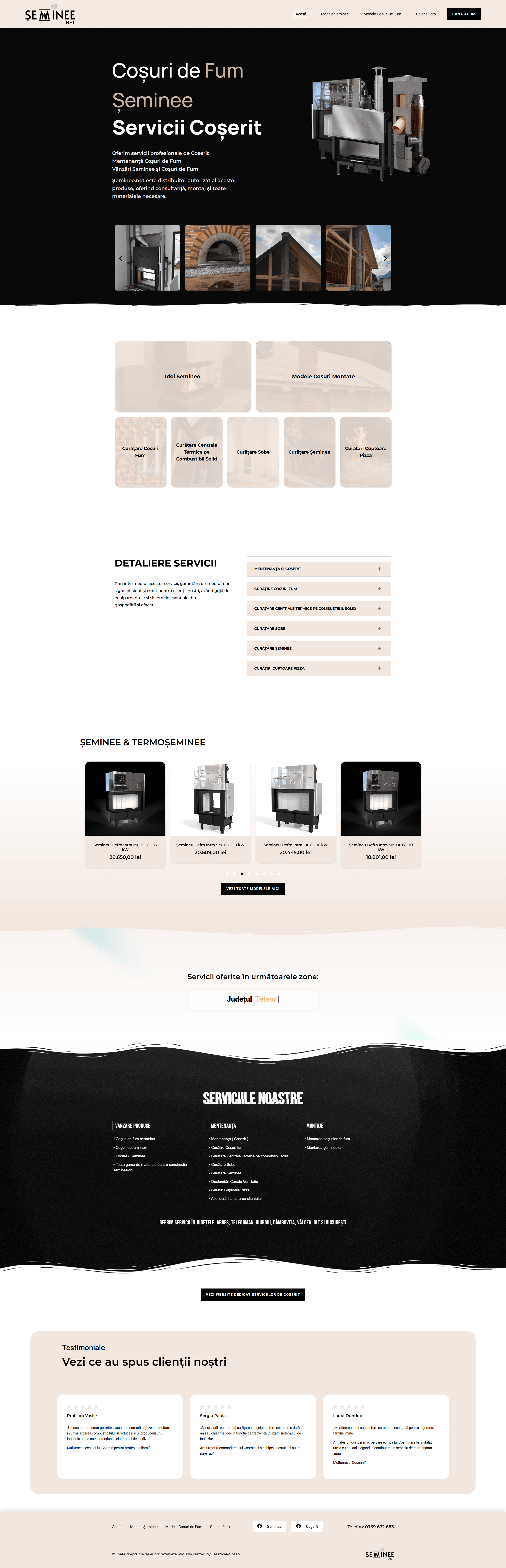 Seminee.net — Desktop