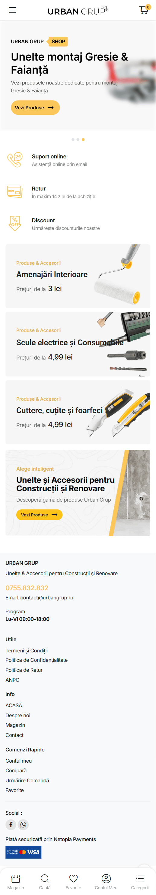 Urban Grup — Mobile