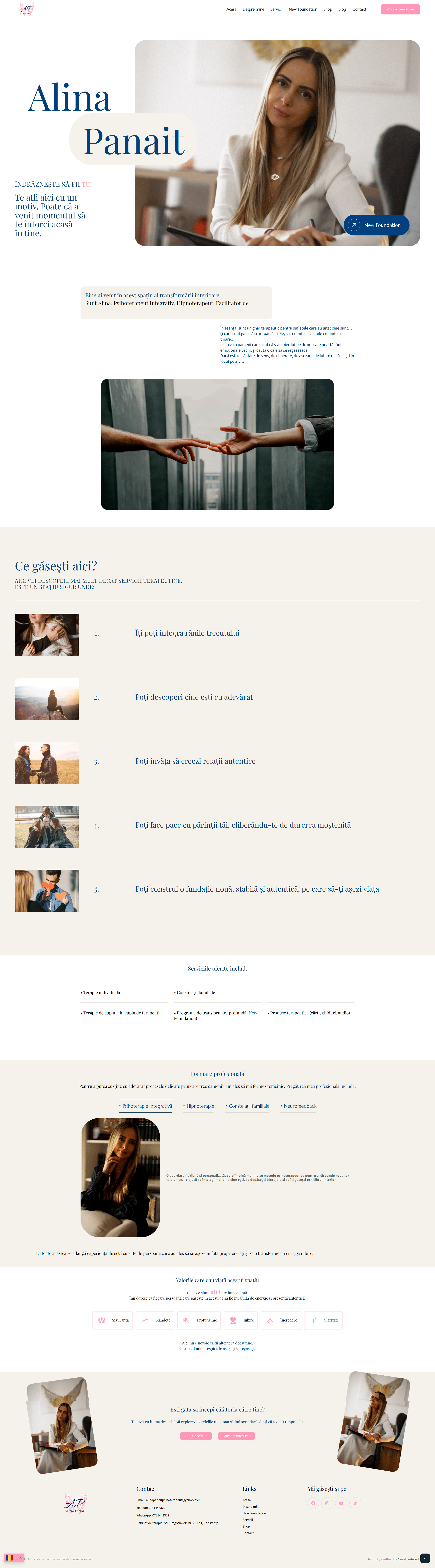Alina Panait — Desktop