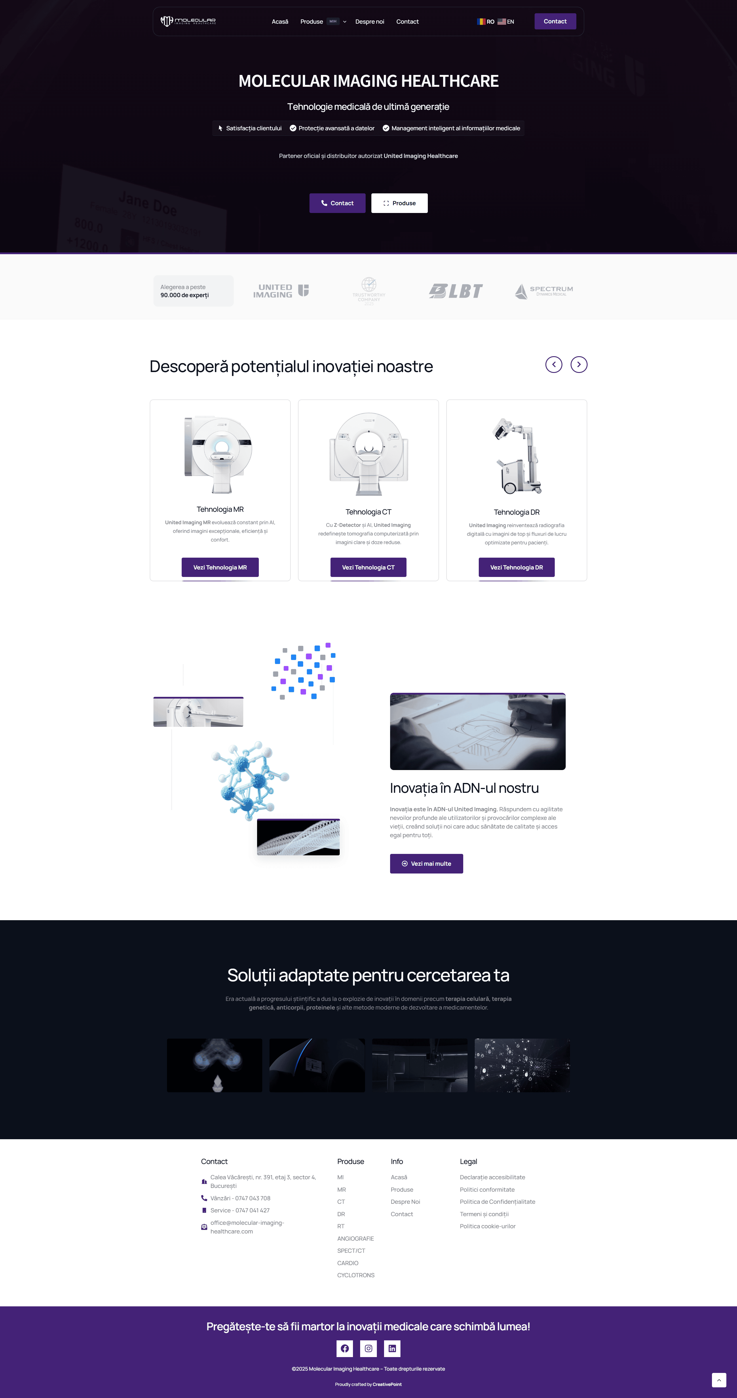 Molecular Imaging Healthcare — Desktop